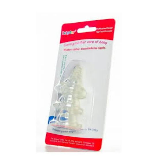 Picture of BABY DAR SILICON NIPPLE 3 PCS L CARD 803319