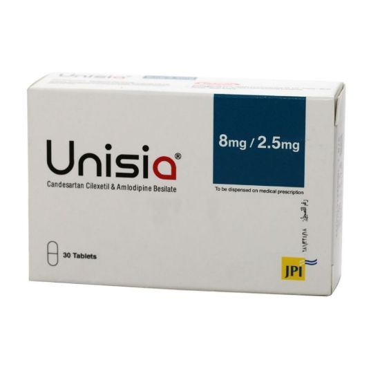 Picture of UNISIA 8/2.5 MG 30 TAB