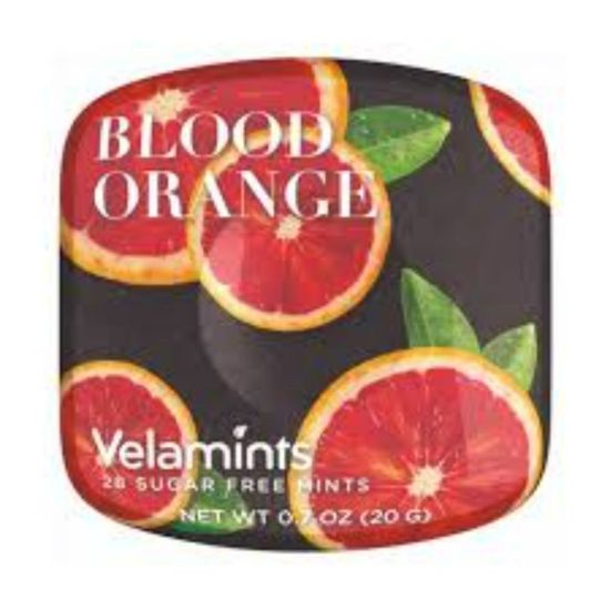 Picture of VELAMINTS BLOOD ORANGE 20GM SUGAR FREE