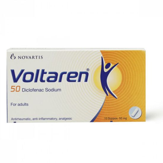Picture of VOLTAREN 50 MG 10 SUPP