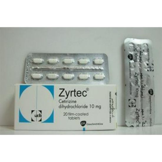 Picture of ZYRTEC 10 MG 10 TAB