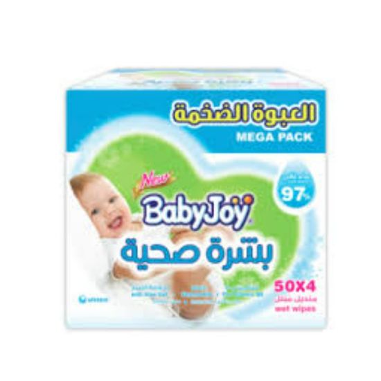 صورة بيبى جوى مناديل مبلله 50*4