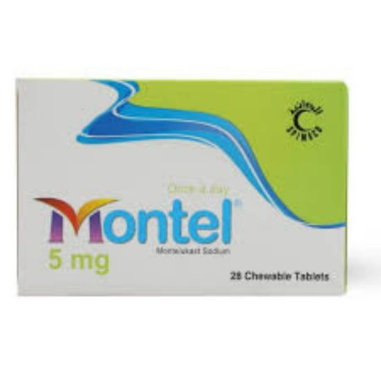 Picture of MONTEL 5 MG 28 CHEWABLE TAB