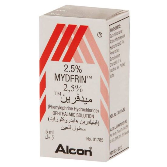 Picture of MYDFRIN 2.5% EYE DROP 15ML WS