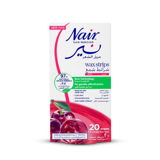 صورة نير واكس لازالة الشعر برائحة الكرز 20 شريحة