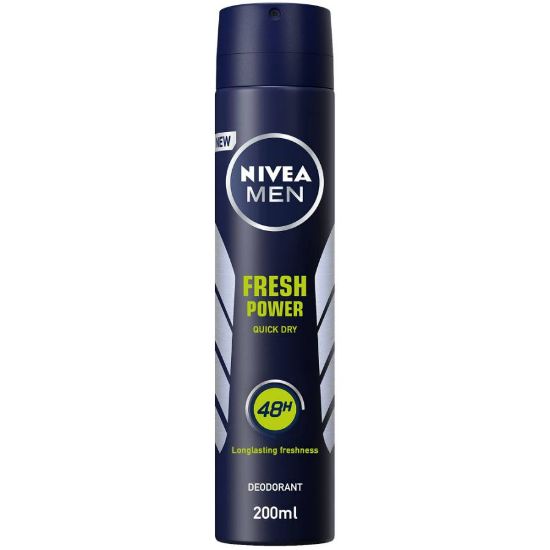 Picture of NIVEA DEO SPARY FRESH POWER MEN 200 ML 82913-9922-70653
