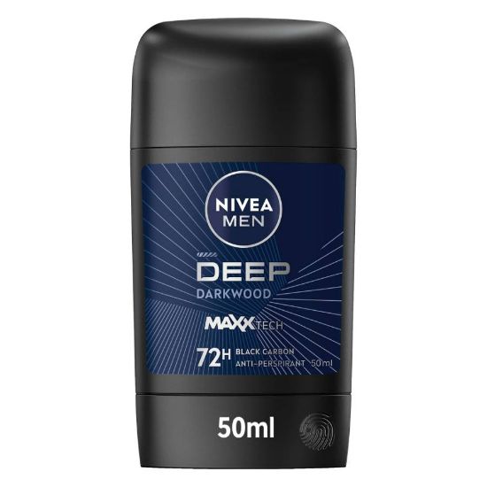 Picture of NIVEA DEO STICK MEN DEEP BLACK CARBON 50 ML 70940-018