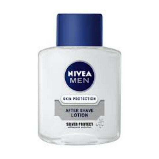 Picture of NIVEA MEN AFTER SHAVE FLUID SILVER PROTECT 100 ML 41591#
