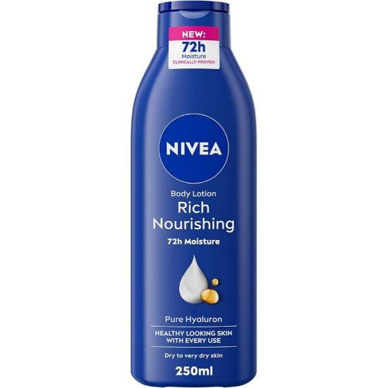 Picture of NIVEA BODY LOTION NOUR DRY SKIN ALMOND OIL 250 ML 80201-7005