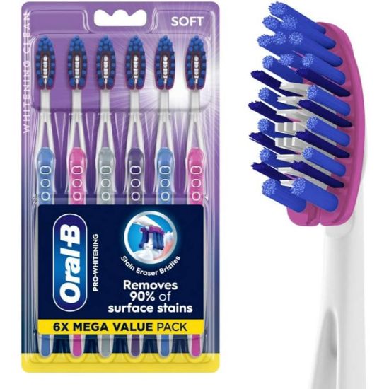 Picture of ORAL B 3D WHITE LUXE T.B POWER PRO FLEX SOFT 34246-10461