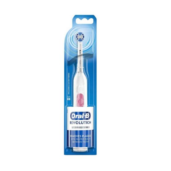 Picture of ORAL-B REVOLUTION BATTERY TOOTHBRUSH WITH (1) BRUSH HEAD