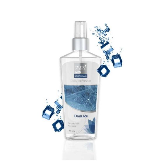 Picture of PURE BEAUTY MEN BODY SPLASH DARK ICE FOR MEN 250 ML 1900