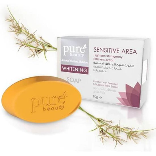 Picture of PUREBEAUTY SENSITIVE AREA WHITENING SOAP 70GR KIT PACK (1+1)