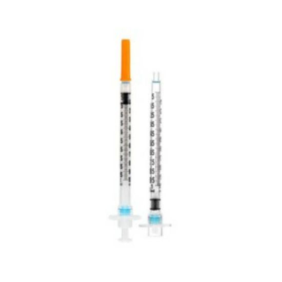 Picture of SOL-M INSULIN SYRINGE 1ML 31G*8MM 100'S