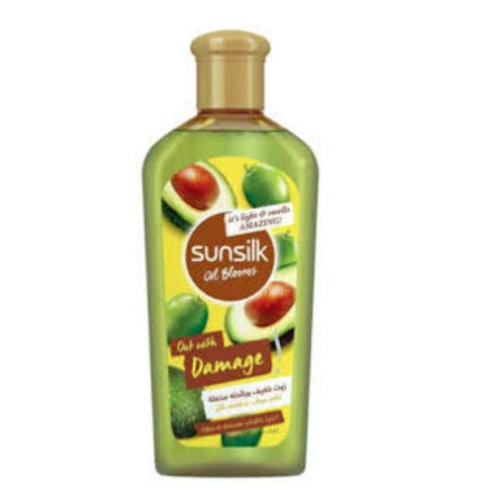 Picture of SUNSILK HAIR OIL OUT WITH DAMAGE 250 ML 3166