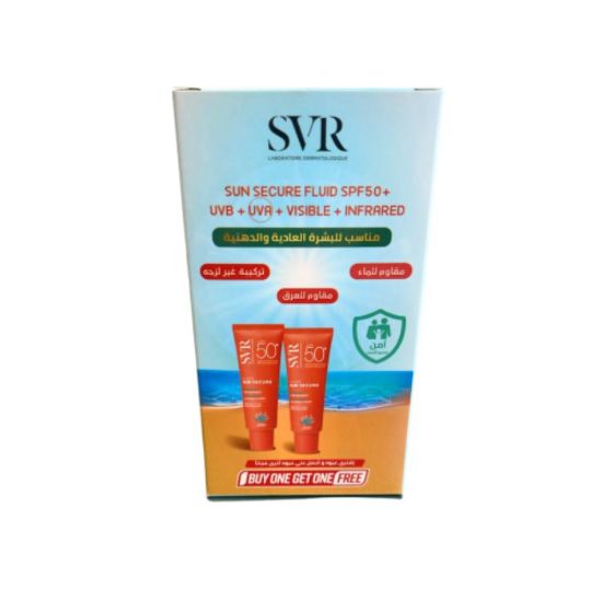 Picture of SVR SUN SECURE FLUIDE 50 SPF 50ML (1+1) KIT
