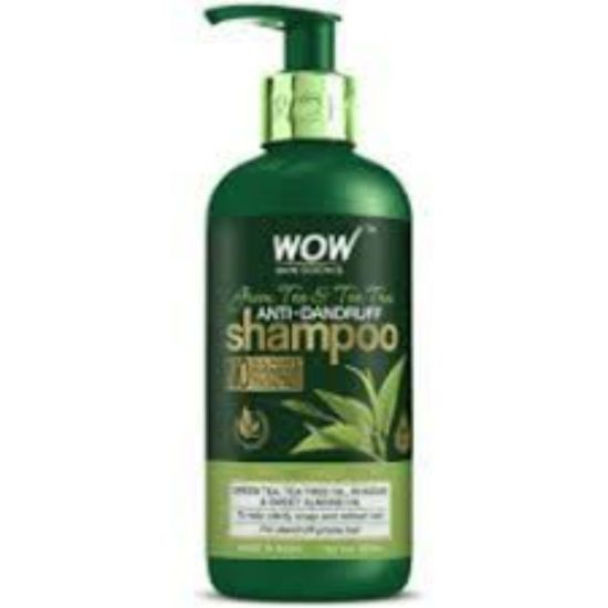 Picture of WOW SKIN SCIENCE GREEN TEA AND TEA TREE SHAMPOO 300ML